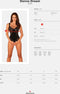 OBSESSIVE TEDDIES | Obsessive - Donna Dream Crotchless Teddy Xs/s