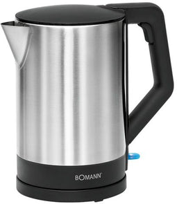 Bomann WKS 3002 CB - Waterkoker - 1,5L roestvrijstaal - zwart