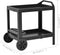 vidaXL - Dranktrolley - 69x53x72 - cm - kunststof - antraciet