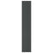 vidaXL - Boekenkast - met - 3 - schappen - 40x24x109 - cm - bewerkt - hout - grijs