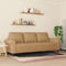 vidaXL - Driezitsbank - 180 - cm - fluweel - bruin
