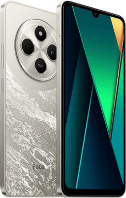 Poco C75 - Smartphone - 6GB RAM - 128GB opslag - Goud