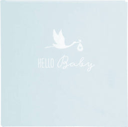 Goldbuch - Fotoalbum Hello Baby - 25x25 cm - Blauw