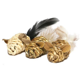 JOLLY MOGGY NATURAL WILD SPEELMUIS MINI MET CATNIP 3 ST 15 CM