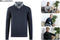 Milanoro Herenpullover - Overhemdkraag - Donkergrijs - XL