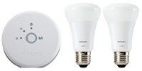 Philips Hue Lux - StarterSet - E27, 2 lampen met Bridge 1.0 (2 stuks)