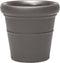 Step2 Claremont Bloempot voor binnen & buiten - Plantenbak van kunststof met waterreservoir - Donker Ceder