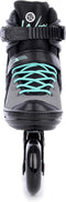 Tempish Wox 84 - Skeelers - 84mm wielen ABEC 7 - Dames Zwart Turquoise