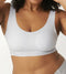 sloggi ZERO Feel Dames Beha top - Comfortabele uitneembare cups - Zwart - Maat L