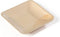 Sier Disposables 57538 - Voorgerechtenbord Vierkant Hout 250x250 mm (20 stuks)