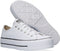 Converse Chuck Taylor All Star Lift Ox - Lage sneakers - Dubbel zo dikke zool - Wit - Maat 42
