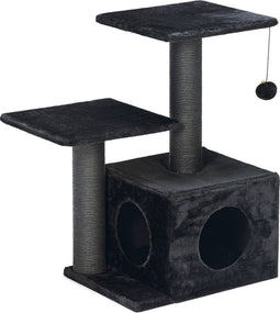 Beeztees Serpa Fien - Krabmeubel - 2 ligplekken - Zwart - 45x34x70 cm