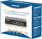 Intellinet PoE-Powered 5-Port Gigabit Switch - PoE Passthrough - 65W PoE-budget