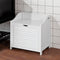 SoBuy FRG40-W - Wasmand - Ruime opbergruimte - Wit