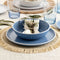 Bidasoa Moana - Serviesset 12 Onderdelen - Keramisch - Blauw (12 stuks)