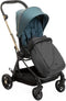 Stadskinderwagen - CHICCO - One4Ever Green Gem - Omkeerbare hangmat - Grote wielen - Gewicht 7,9 kg