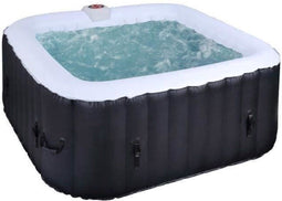 SUN SPA Vierkante opblaasbare opblaasbare spa - 6 personen - 1, 85 x H 0, 65 m