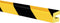 Moravia 422.24.758 Beschermprofiel met sleuf Zwart, Geel (l x b x h) 1000 x 25 x 30 mm
