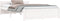 vidaXL - Bedframe - massief - hout - wit - 120x190 - cm