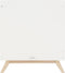 Bopita Fenna Bedbank - 70x140 cm. - Wit/Naturel