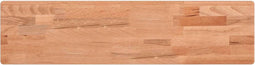 vidaXL - Wandschap - 80x20x2,5 - cm - massief - beukenhout