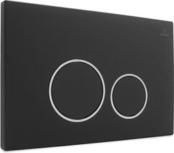 Dynamic Way - Bedieningspaneel - Rond - Mat zwart - Geberit UP320 UP720