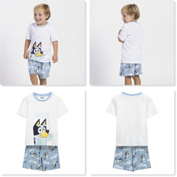 Pyjama "Bluey" Single Jersey short kids series 3 Jaar