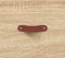 vidaXL - Dressoir - 69,5x34x90 - cm - bewerkt - hout - sonoma - eikenkleurig