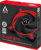 ARCTIC BioniX P140 - Ventilator - 14 cm 1950 RPM 25,5 dB Zwart Rood