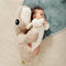 Topbright Sleepwell Whale - Kalmerende Knuffel met Huilsensor en Bewegende Staart - Beige