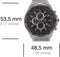 Casio Edifice EF-539D-1AVEF - Herenhorloge 47 mm - Analoog - Zilverkleurig