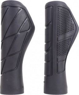 Handvatset Fiets Edge Urban 135/135mm - zwart