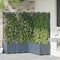 vidaXL - Tuinplantenbakken - met - Waterafvoer - 5 - stuks - Lichtgrijs