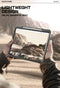 Supcase hoes met screen protector geschikt voor iPad Air 6 (M3 en M2) / Air 5 / Air 4 - 11 inch en 10.9 inch - Zwart