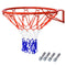 Coast Basketballring - Staal - Ø 45cm - Stevig en Weerbestendig - Rood-Wit-Blauw