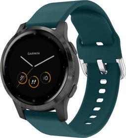 iMoshion Bandje Geschikt voor Garmin Vivoactive 4L - iMoshion Siliconen bandje - Donkergroen