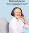 imoshion Draadloze Kinderkoptelefoon LED Light - Met AUX kabel - Zwart