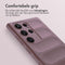iMoshion Hoesje Geschikt voor Samsung Galaxy S23 Ultra Hoesje Siliconen - iMoshion EasyGrip Backcover - Paars