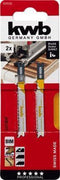 Kwb 620530 - Decoupeerzaagblad - BI-metaalfijn extreem flexibel - (2 stuks)