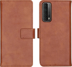 iMoshion Hoesje Geschikt voor Huawei P Smart (2021) Hoesje Met Pasjeshouder - iMoshion Luxe Bookcase - Bruin