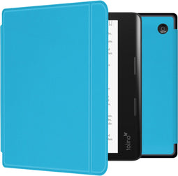 imoshion E-reader Hoesje - Geschikt voor Tolino Epos 3 - Slim Hardcase Sleepcover Bookcase met stand - Lichtblauw