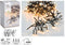 Kerstverlichting - Clusterverlichting - 576 LED's - Lengte: 4 meter - Warm wit
