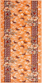 vidaXL - Tapijtloper - 100x250 - cm - BCF - terracottakleurig