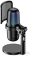 Nedis GSMIC210BK - USB Streaming Microfoon - RGB Verlichting en Popfilter