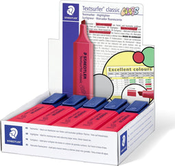 Staedtler Markeerstift Classic 364 Colors Polypropyleen Rood