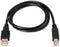 Aisens A101-0006 - USB A naar USB B Kabel - 180 cm - Zwart