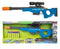 Foam Strike X Pulse Raider - Speelgoedgeweer - Afneembare richtkijker - (set van 3)