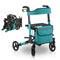 Aluminium Rollator Vital - Opvouwbaar - Lichtgewicht - 130 kg max belastbaar