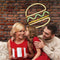 Neon Verlichting – Burger - Eenvoudig op te Hangen – Geel/Groen
