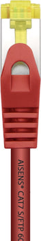 AISENS A146-0470 netwerkkabel Rood 1 m Cat7 S/FTP (S-STP)